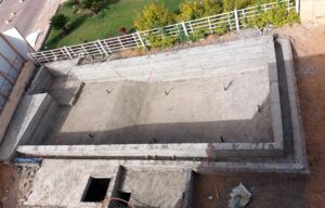 خرسانة جاهزة بدون فاصل صب